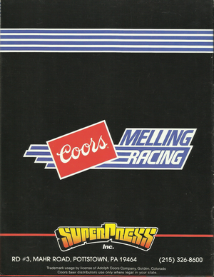 Bill Elliott Apparel by Super Press (1986)