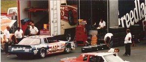1986 Tommy Ellis Car at the 1986 Goody's 500