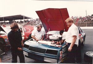 1986 Tommy Ellis Car at the 1986 Goody's 500