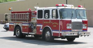 Fayetteville Arkansas E-One Fire Engine 6