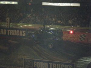 Escalade at Monster Jam February 2010 in Rosemont