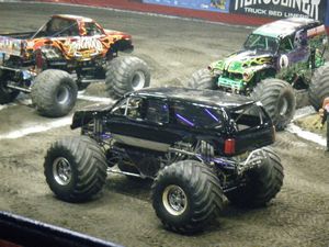 Escalade at Monster Jam February 2010 in Rosemont