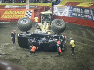 Escalade at Monster Jam February 2010 in Rosemont