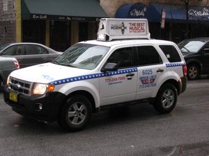 American United Taxi Ford Escape