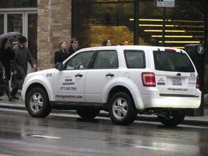 City of Chicago Parking Enforcement Ford Escape