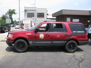 Ford Explorer - Woodstock Fire Rescue District Shift Commander