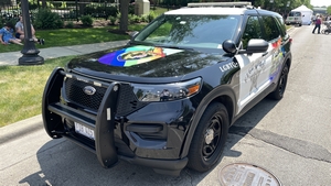 Elgin Police Department 2023 Pride Month Ford Explorer