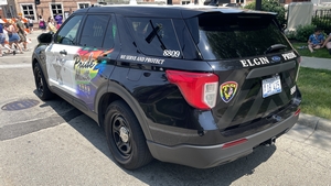 Elgin Police Department 2023 Pride Month Ford Explorer