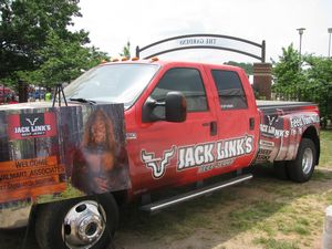 Ford F-350 Jack Link's Beef Jerky Truck