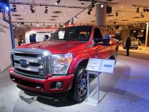 2012 Ford F-350 Crew Cab Super Duty Platinum Edition