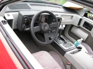 1985 Pontiac Fiero GT Interior