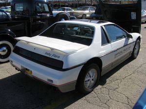 1984 Pontiac Fiero Indianapolis 500 Pace Car Edition