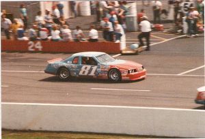 1986 Chet Fillip Car at the 1986 Champion Spark Plug 400