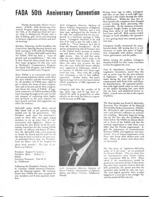 Florida Automotive Journal: December 1970