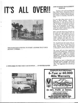 Florida Automotive Journal: December 1970