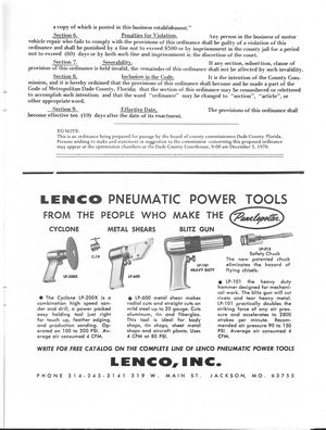 Florida Automotive Journal: December 1970