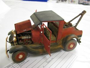 Old Ford Tow Truck