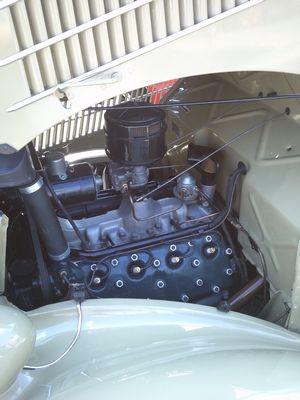 Classic Ford Car Engine