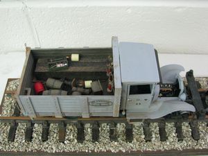 1941 Ford Frisco Motor Rail Car Model