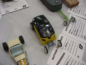 Smart fortwo Hot Rod Model Car