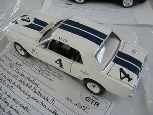 1966 Ford Mustang AJ Foyt Trans Am Model Car