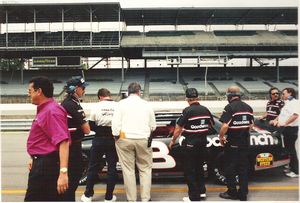 AJ Foyt in Dale Earnhardt Car 1992