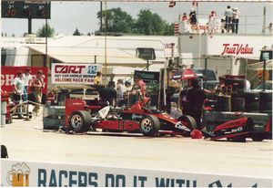 AJ Foyt Car at the 1986 Miller American 200