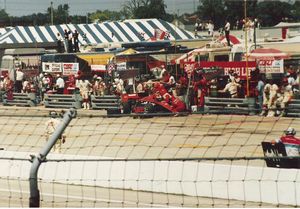 AJ Foyt Car at the 1986 Miller American 200