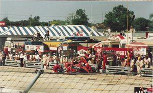 AJ Foyt Car at the 1986 Miller American 200