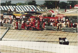 AJ Foyt Car at the 1986 Miller American 200