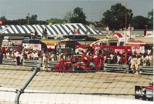 AJ Foyt Car at the 1986 Miller American 200