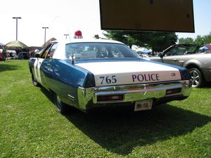 1972 Plymouth Fury Amityville III Police Car