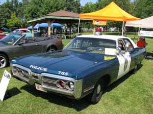 1972 Plymouth Fury Amityville III Police Car