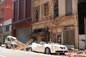 Pontiac G6 Crushed by Hurricane Katrina