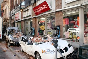 Pontiac G6 Crushed by Hurricane Katrina