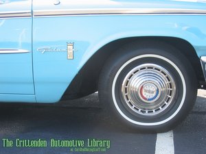 1963½ Ford Galaxie Peacock Turquoise Blue