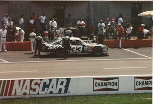 1987 Harry Gant Car at the 1987 Champion Spark Plug 400