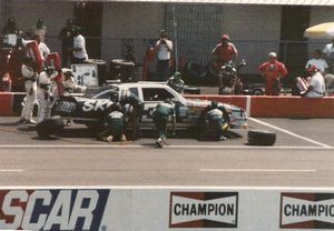 1987 Harry Gant Car at the 1987 Champion Spark Plug 400