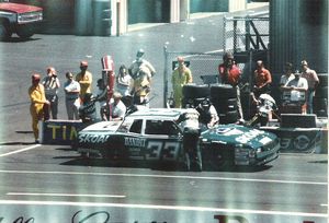 1985 Harry Gant Car at the 1985 Champion Spark Plug 400