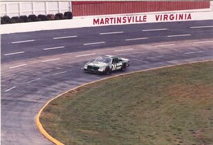 1986 Harry Gant Car at the 1986 Nationwise 150