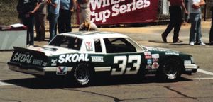 Harry Gant at the 1983 Van Scoy 500