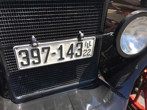 1922 Overland Touring Car