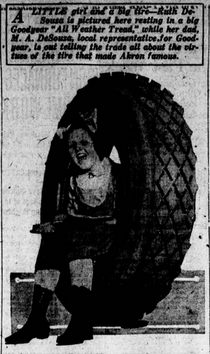 Goodyear Tire Girl