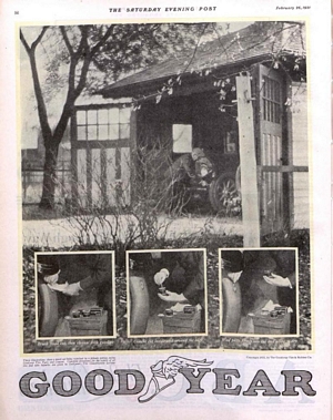 1921 Goodyear Advertisement