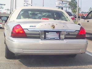 Mercury Grand Marquis Spare Tire Trunk Bulge