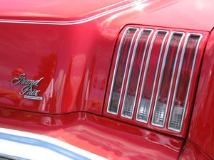 1975 Pontiac Grand Prix Tail Light