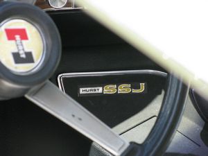1972 Pontiac Grand Prix SSJ Hurst SSJ Emblem