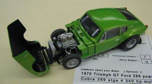 1970 Triumph GT6 Model Car