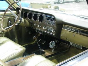 1967 Pontiac GTO Dashboard