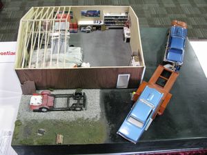 Pontiac GTO Model Diorama